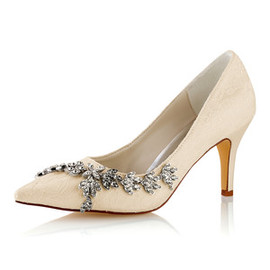 Chaussures de mariage printemps eté dramatique talons hauts taille réelle du talon 3.15 pouce