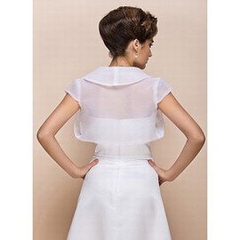 Organza blanc Chic | Moderne Bolero simple - Photo 2