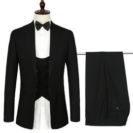 Formelle smoking costume de mariage pour hommes skinny design hommes noir