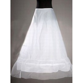 Simple cheville Remise Longueur Princesse crinolines