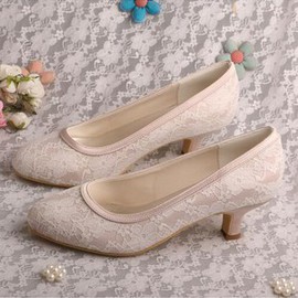 Chaussures pour femme romantique hiver taille réelle du talon 1.97 pouce