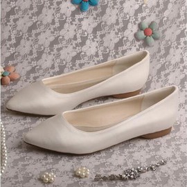 Chaussures de mariage eté plates formel