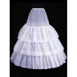 Confortable cheville volants Une Ligne | crinolines Princesse