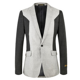 Slim fit décontracté nouveauté hommes blazer veste taille européenne