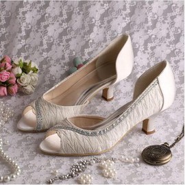 Chaussures de mariage taille réelle du talon 1.97 pouce élégant printemps eté