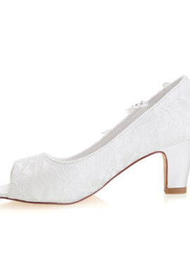 Chaussures de mariage élégant luxueux eté romantique