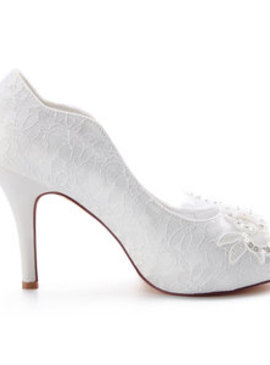 Chaussures de mariage moderne charmante plates-formes automne hiver talons hauts élégant
