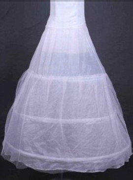 Simple Remise longueur cheville Une ligne | Princesse crinolines