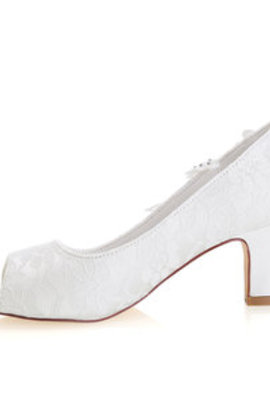Chaussures de mariage élégant luxueux eté romantique
