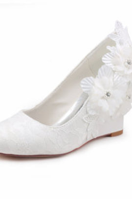 Chaussures pour femme dramatique hiver formel compensées charmante