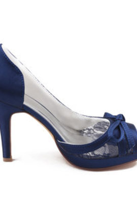 Chaussures de mariage classique moderne hiver talons hauts plates-formes romantique
