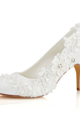 Chaussures de mariage talons hauts taille réelle du talon 3.15 pouce moderne hiver