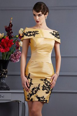 Robe demoiselle d'honneur bref de bustier de princesse manche nulle avec zip