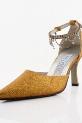 Splendeur à talons hauts fine pointue avec chaussures de mariée