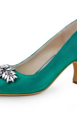 Chaussures de mariage printemps taille réelle du talon 2.56 pouce charmante
