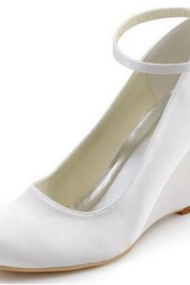 Chaussures pour femme taille réelle du talon 3.15 pouce compensées tendance automne hiver
