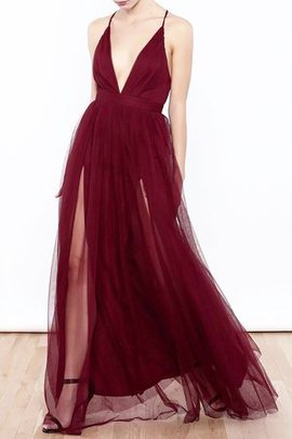 Robe de bal longueru au niveau de sol haute qualité en tulle de princesse ligne a