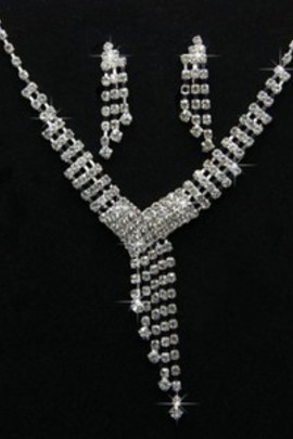 Cristal moderne Remise bijoux de mariée