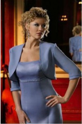 Satin Comme la photo élégant | Modeste Bolero simple