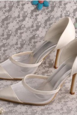 Chaussures pour femme romantique taille réelle du talon 3.54 pouce eté talons hauts