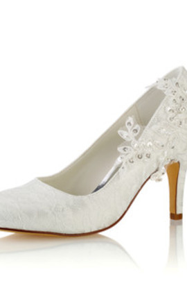 Chaussures de mariage talons hauts élégant automne taille réelle du talon 3.15 pouce