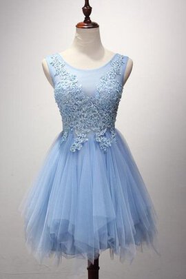 Robe fête de la rentrée distinguee avec perle en dentelle fermeutre eclair appliques