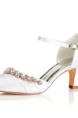 Chaussures de mariage taille réelle du talon 2.56 pouce printemps eté élégant