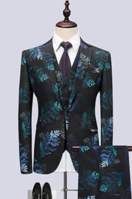 3 pièce mode conceptions groomsman costume asiatique taille boutonnage costume dernières