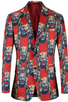 Blazer hommes blazers occasionnels veste scène costumes design hommes col châle