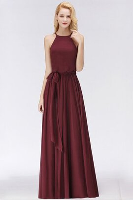 Robe de soirée éblouissant avec nœud satin en simulation romantique sexy