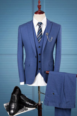 Slim fit costumes costumes dernier modèle asiatique taille 3 pièces d'affaires