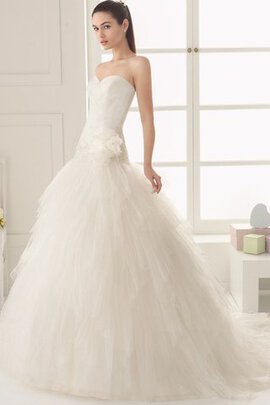 Robe de mariée sage sexy en dentelle de sirène manche nulle