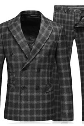 Homme smart hommes costumes décontracté ensemble marque