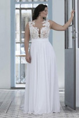 Robe de mariée facile à la mode lache avec chiffon en dentelle