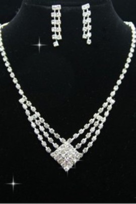 Chic avec Amazing cristal bijoux de mariée