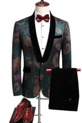 Vintage hommes costumes costume de mariage marié homme avec pantalon