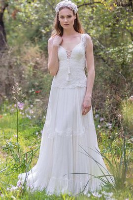 Robe de mariée femme branché avec perle avec sans manches ligne a appliques