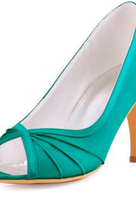 Chaussures de mariage automne hiver dramatique talons hauts taille réelle du talon 3.54 pouce