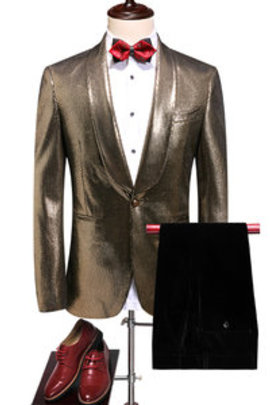 Mode pantalon slim fit hommes costumes de mariage blazer fête