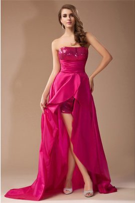 Robe de bal de princesse de bustier de tour de ceinture empire a-ligne en taffetas