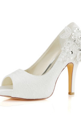 Chaussures de mariage talons hauts plates-formes moderne hauteur de plateforme 0.59 pouce