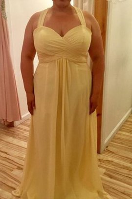 Robe de bal naturel lache de princesse ruché dénudé