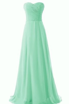 Robe demoiselle d'honneur moderne plissage jusqu'au sol fermeutre eclair avec chiffon