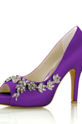Chaussures pour femme dramatique plates-formes talons hauts taille réelle du talon 3.94 pouce