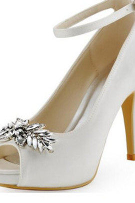 Chaussures de mariage plates-formes éternel hauteur de plateforme 0.59 pouce talons hauts
