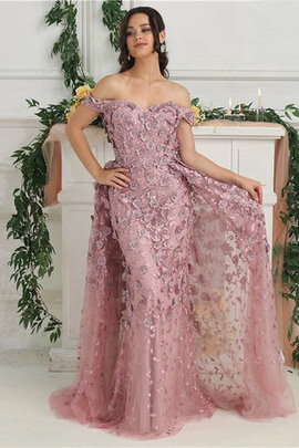 Robe de bal manche nulle chaming impressioé luxueux sobre