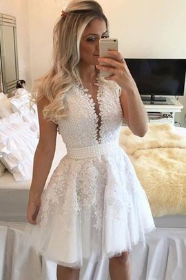 Robe fête de la rentrée de princesse avec perle pétillant avec sans manches courte