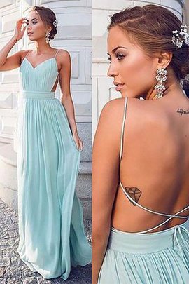 Robe de bal ligne a longueru au niveau de sol de princesse brillant avec chiffon