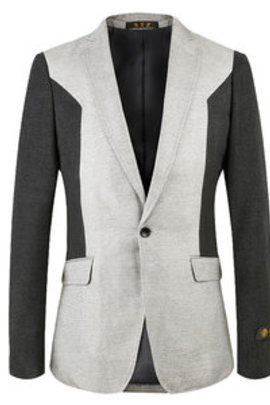 Slim fit décontracté nouveauté hommes blazer veste taille européenne