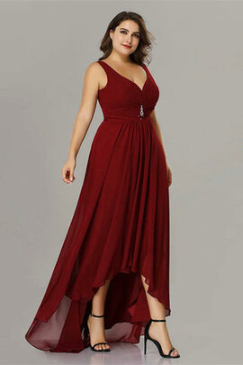 Robe de bal divin de col en v romantique sexy facile